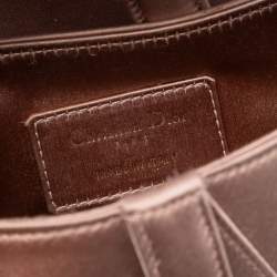 مملوكة مسبقًا Dior Pink Mini Satin Crystal Embellished Saddle Bag