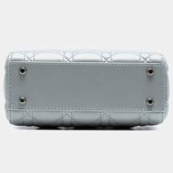 مملوكة مسبقًا Mini Lambskin Cannage Lady Dior