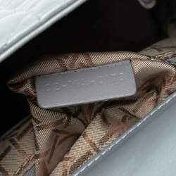 مملوكة مسبقًا Mini Lambskin Cannage Lady Dior