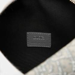 مملوكة مسبقًا حقيبة لينغوت 22 كانفاس رمادي مائل ديور