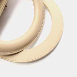 Pre Owned حقيبة ديور ليدي ماي أبك كاناج جلد بيج