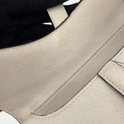 مملوكة مسبقًا Dior Saddle Bag White Leather Size Mini