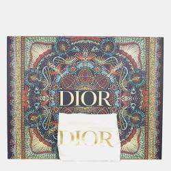 Pre Owned حقيبة كتب ديور أوبليك كانفاس متوسطة