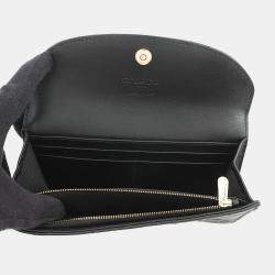 مملوكة مسبقًا Dior Cannage My Dior Violet Wallet Black Lambskin