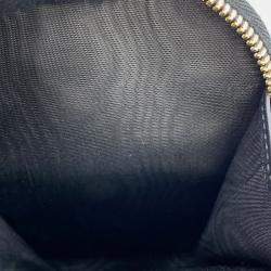 Pre Owned Dior Cannage Lady Dior Call'In Dior Phone Holder 2-Way Black Lambskin