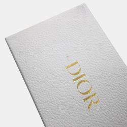 Pre Owned Dior Cannage Lady Dior Call'In Dior Phone Holder 2-Way Black Lambskin