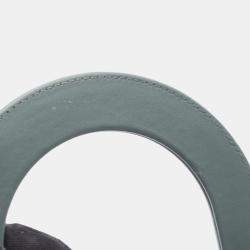 مملوكة مسبقًا حقيبة كريستيان ديور ليدي جلدية صغيرة خضراء