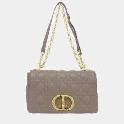 Pre Owned حقيبة كتف كارو وسط ديور كريستيان