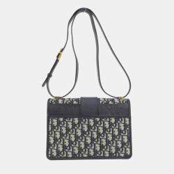 Pre Owned Christian Dior Dior Oblique 30 Montaigne Shoulder Bag