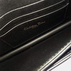 Pre Owned Christian Dior Miss Dior Black Leather Mini Bag