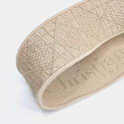 Pre Owned Christian Dior D-Bubble Beige Canvas Bucket Bag
