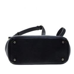 Pre Owned حقيبة كتف ديور بي ديور جلد أزرق كحلي صغيرة