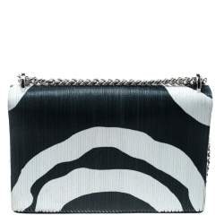 مملوكة مسبقًا حقيبة كتف ديور ديورما جلد أخضر بقلاب