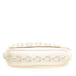 Pre Owned حقيبة ديور كروازت جلد كريمية