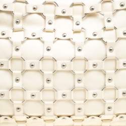 Pre Owned حقيبة ديور كروازت جلد كريمية