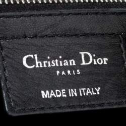 Pre Owned حقيبة ديور لو ترنت جلد كاناج مبطنة بنية