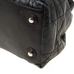 Pre Owned حقيبة ديور لو ترنت جلد كاناج مبطنة بنية