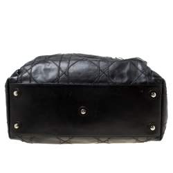 Pre Owned حقيبة ديور لو ترنت جلد كاناج مبطنة بنية