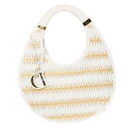 مملوكة مسبقًا Dior Diorita Contrast Twist Medium Hobo