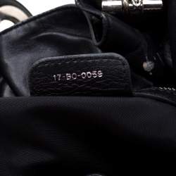 Pre Owned Dior Black Cannage Leather Le Trente Hobo