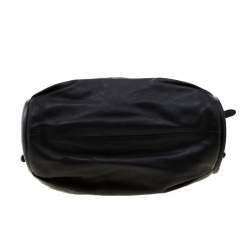 مملوكة مسبقًا حقيبة ديور ليبرتين جلد بطيات سوداء