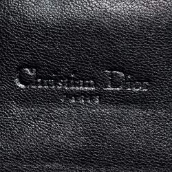 Pre Owned محفظة ديور نيولوك نمط كاناج مبطن بسلسلة