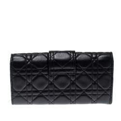 Pre Owned محفظة ديور نيولوك نمط كاناج مبطن بسلسلة