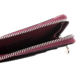 مملوكة مسبقًا Dior Multicolor Leather Zipped Card Holder