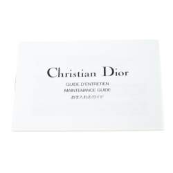 Pre Owned Dior Dark Brown Pleated Leather Medium Plisse Frame Bag