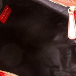 مملوكة مسبقًا Dior Red Leather Gypsy Hobo