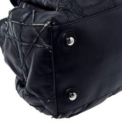 مملوكة مسبقًا Dior Black Cannage Leather Le Trente Hobo