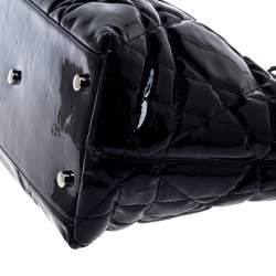 مملوكة مسبقًا Dior Black Cannage Quilted Leather Granville Tote