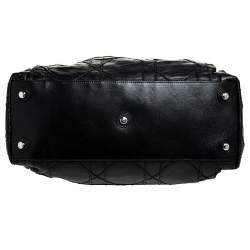 مملوكة مسبقًا Dior Black Cannage Leather Le Trente Hobo