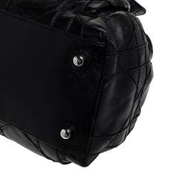 مملوكة مسبقًا Dior Black Cannage Leather Le Trente Hobo