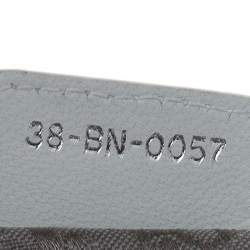 مملوكة مسبقًا حقيبة يد ديور ليدي ديور ناعمة جلد بيضاء