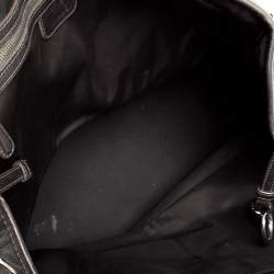 Pre Owned حقيبة ديور باناريا شوبر كانفاس مقوى كاكيه متوسطة 