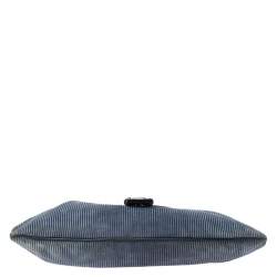 Pre Owned حقيبة كتف ديور ليدي كوردوري بلوز دنيم زرقاء