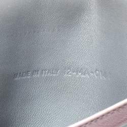 مملوكة مسبقًا حقيبة ديور سلسلة مي ديور بروميد جلد مبطنة رمادية