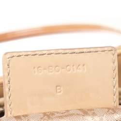 مملوكة مسبقًا حقيبة يد ديور ليدي ديور كبيرة جلد لامع كاناج بيج