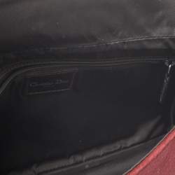 Pre Owned Dior Red Pony Hair Malice Shoulder Bag