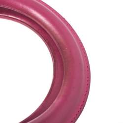 مملوكة مسبقًا Dior Pink/Silver Tweed and Leather Medium Lady Dior Tote