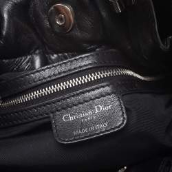 مملوكة مسبقًا Dior Black Cannage Leather Le Trente Hobo