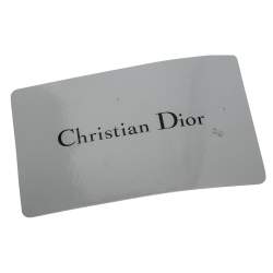 مملوكة مسبقًا Dior Peach Cannage Coated Canvas Panarea Clutch