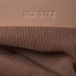 مملوكة مسبقًا Dior Peach Cannage Coated Canvas Panarea Clutch