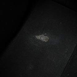 Pre Owned حقيبة يد ديور دي لايت غرافيتي كانفاس وجلد لامع د إصدار محدود بيج/أسود