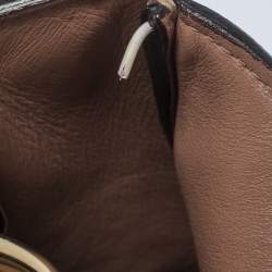 Pre Owned حقيبة شوبر ديور ديوريسيمو جلد بيج متوسطة