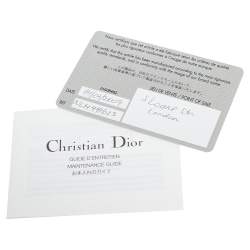 Pre Owned حقيبة ديور شارمينغ جلد وساتان كاناج ذهبية