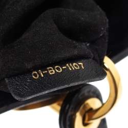 مملوكة مسبقًا Dior Black Leather Judgement Handpainted Lady Dior Tote