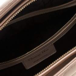 مملوكة مسبقًا Dior Nude Beige Cannage Leather Large Lady Dior Tote