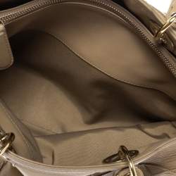 مملوكة مسبقًا Dior Beige Cannage Quilted Leather Granville Polochon Satchel